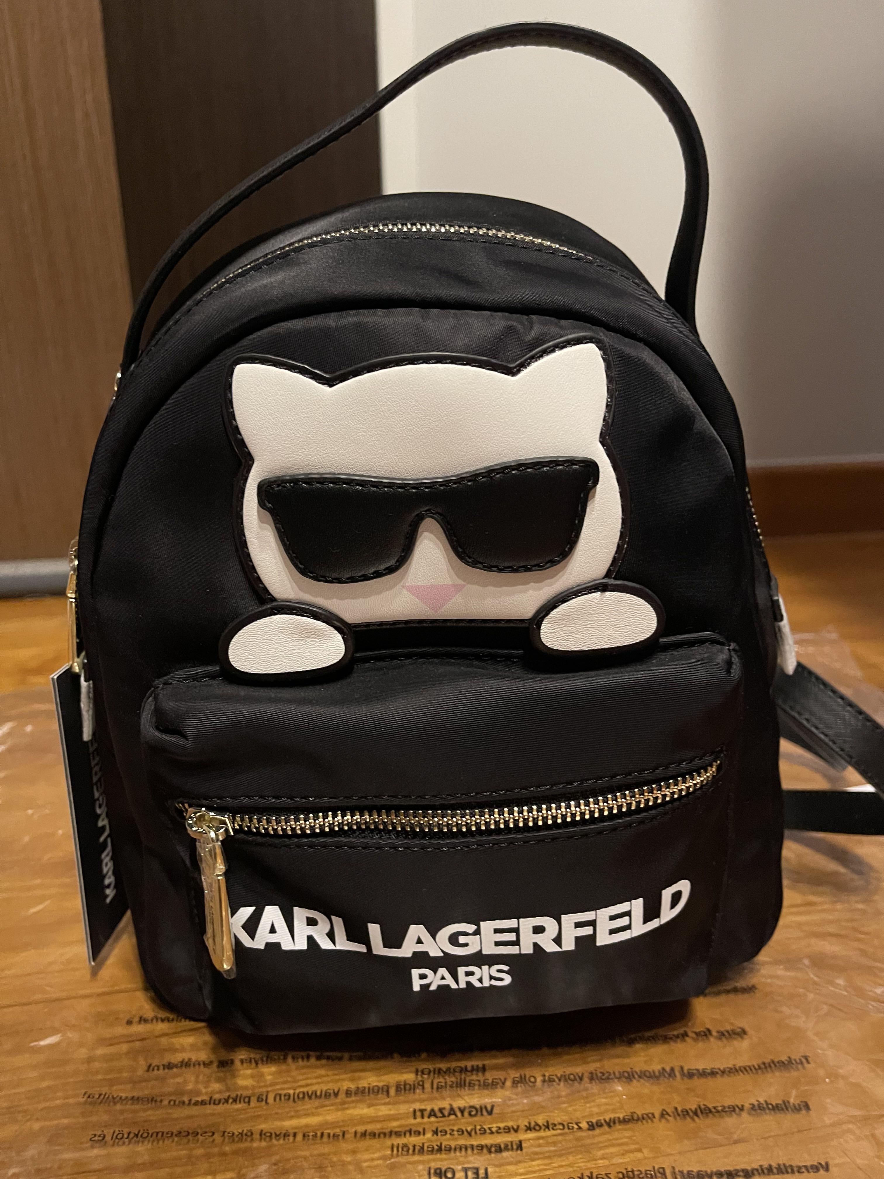 Karl lagerfeld nylon backpack online