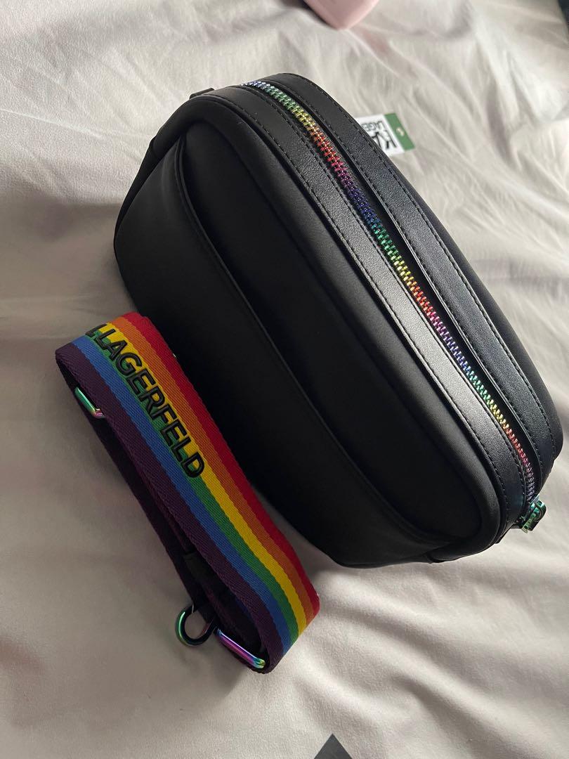 Karl Lagerfeld Rainbow Camera Bag, Women's Fashion, Bags & Wallets