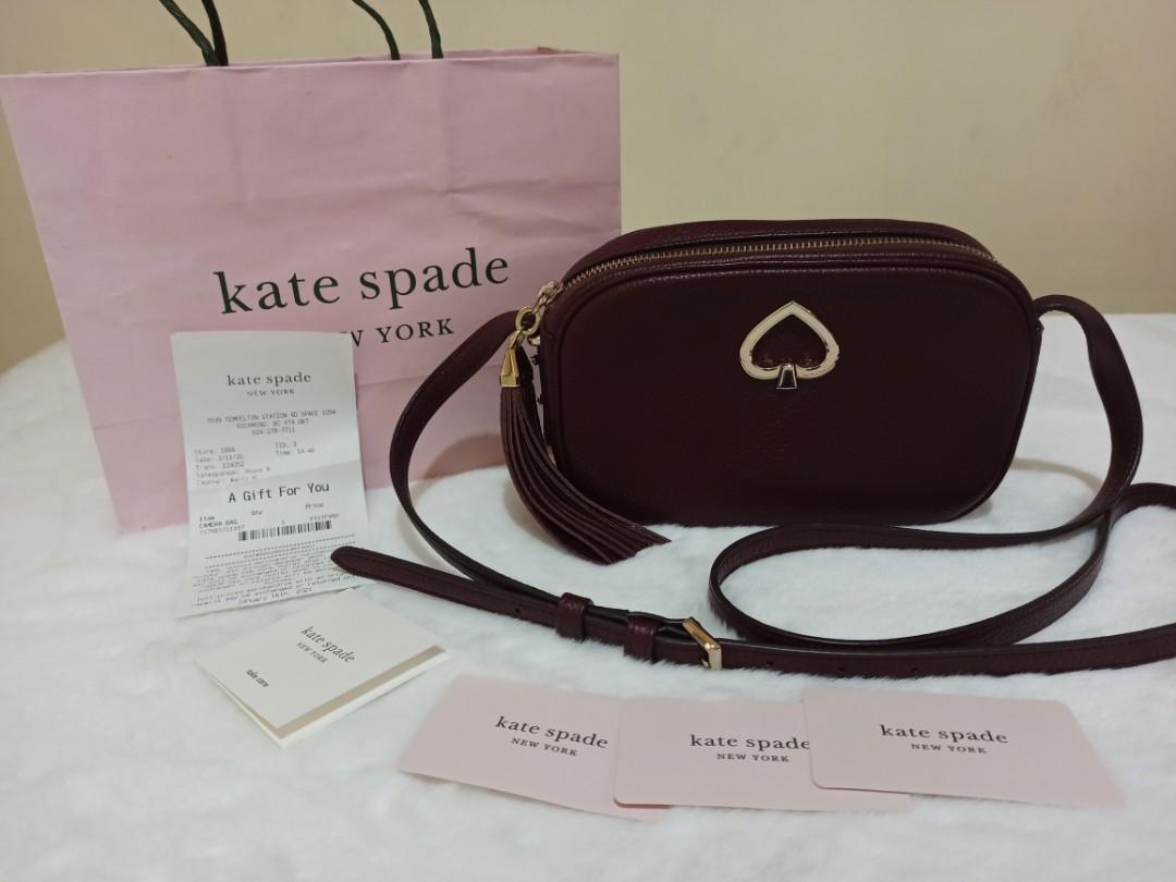 Kate spade kourtney camera bag (Category: Cross-body Bags) located in Pasig City. Submitted by mucho06 (Listing ID 1123712428, Image 2). Description: .