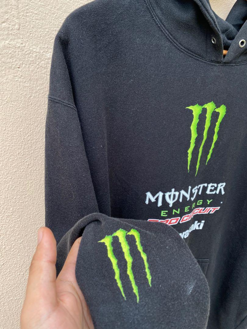 Kawasaki X Monster Energy Hoodie Men s Fashion Tops Sets