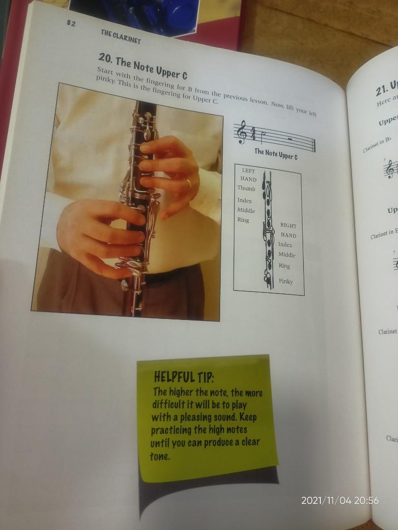 Learn to play the clarinet, Hobbies & Toys, Books & Magazines, Children ...