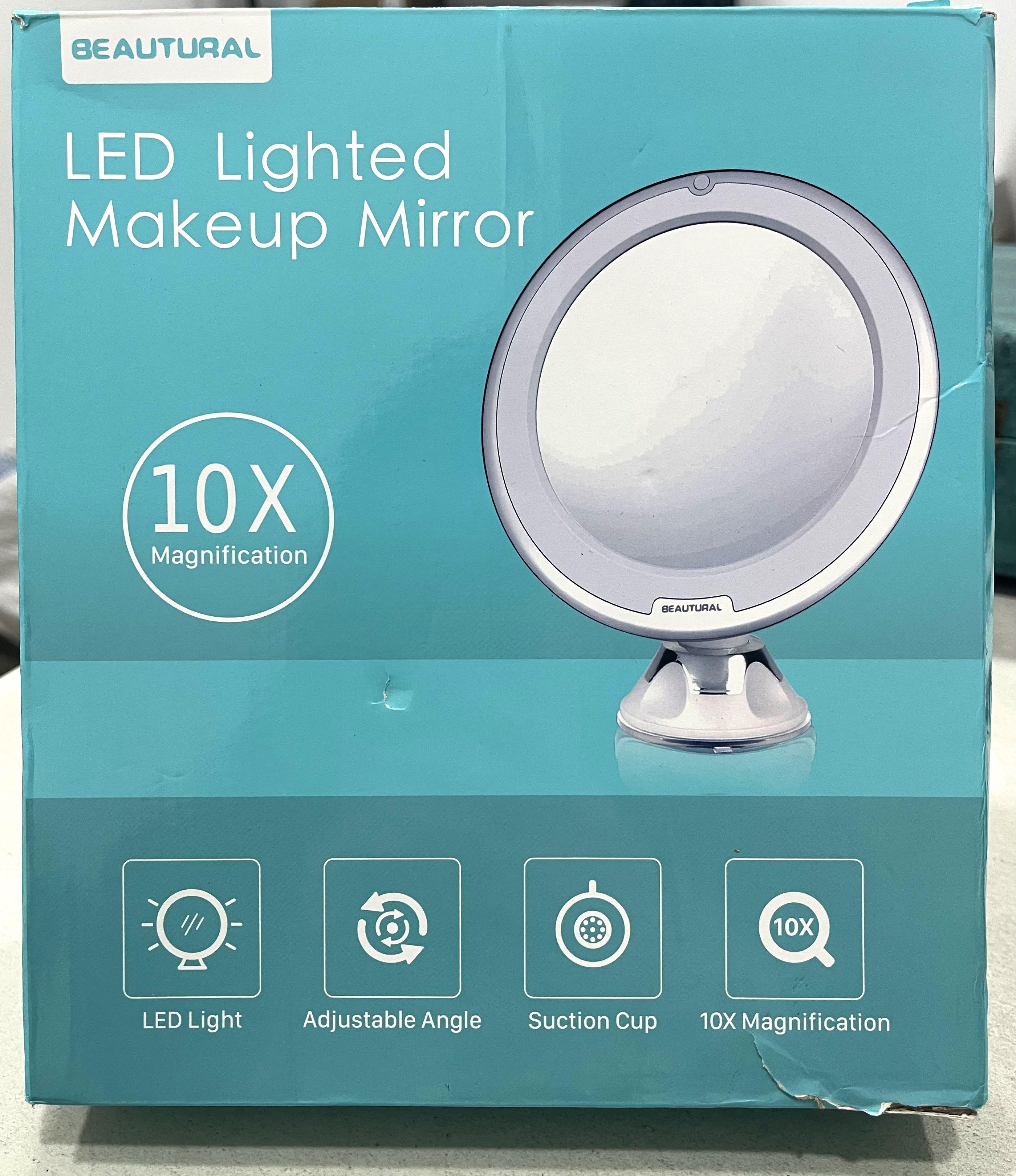 LED Lighted Makeup Mirror, Furniture & Home Living, Furniture, Other