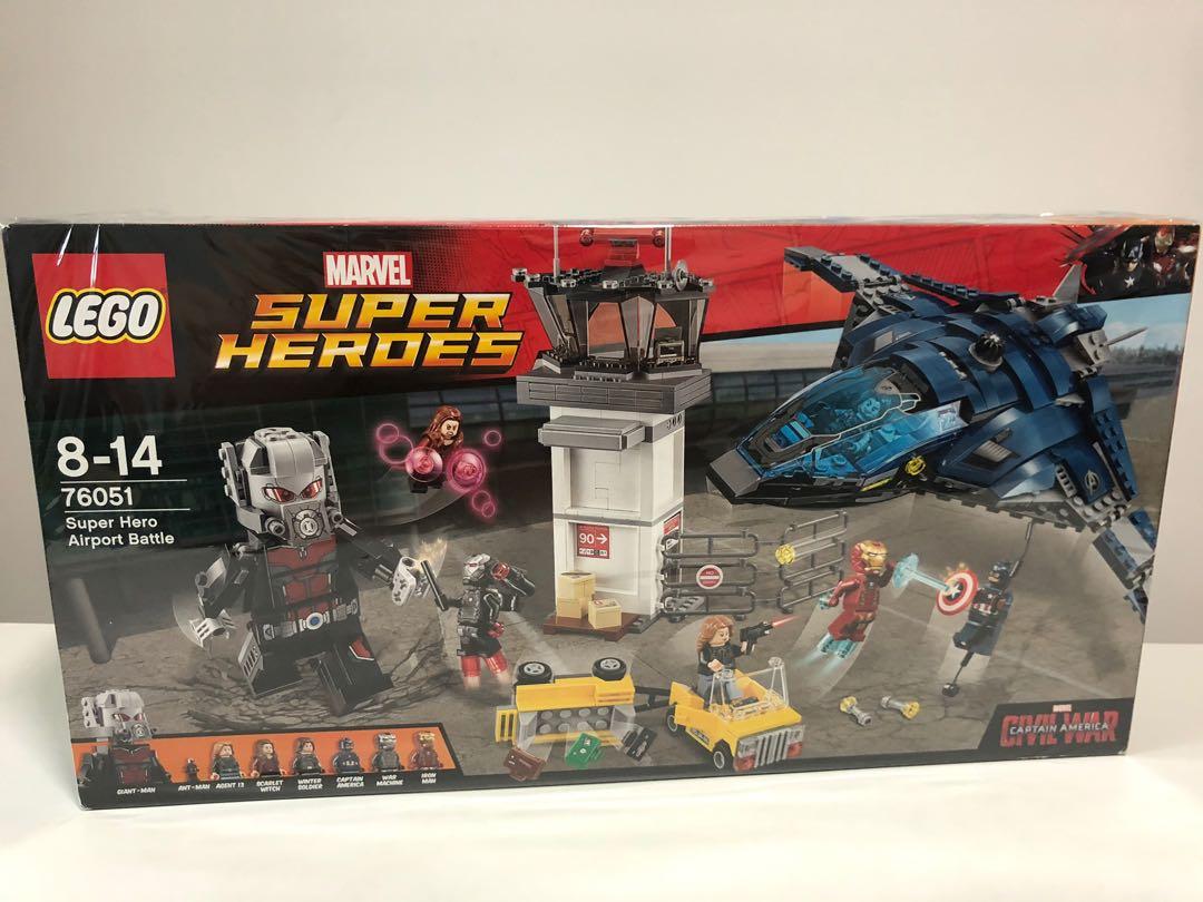 Lego 76051 Super Hero Airport Battle, Hobbies & Toys, Toys & Games on ...