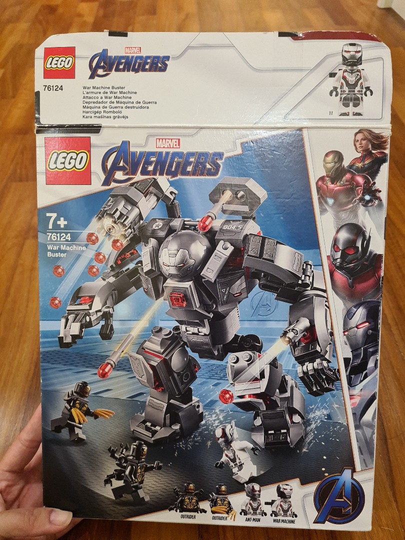 LEGO 76124 Marvel Avengers War Machine Buster Sealed Brand New 