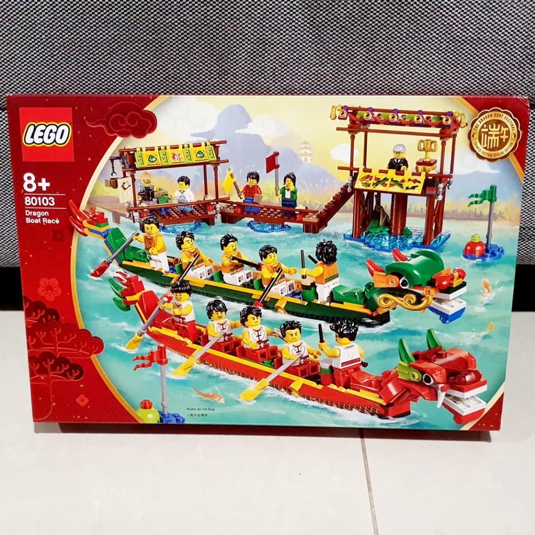 vindruer Odds Pelmel Lego 80103 Dragon Boat Race, Hobbies & Toys, Toys & Games on Carousell