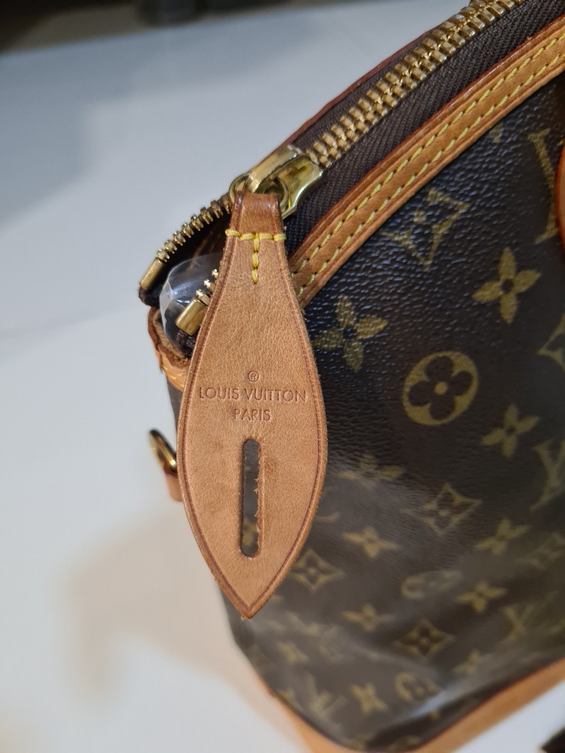 louis vuitton monogram nylon desire lockit vertical MM marine - vintage,  Women's Fashion, Bags & Wallets, Tote Bags on Carousell
