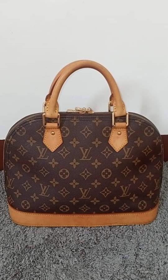 lv alma with code, Luxury, Bags & Wallets on Carousell