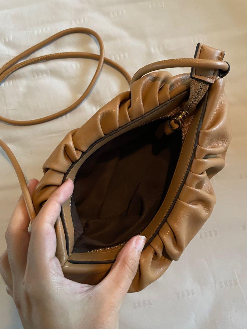 Mango pleated volume mini bag sales