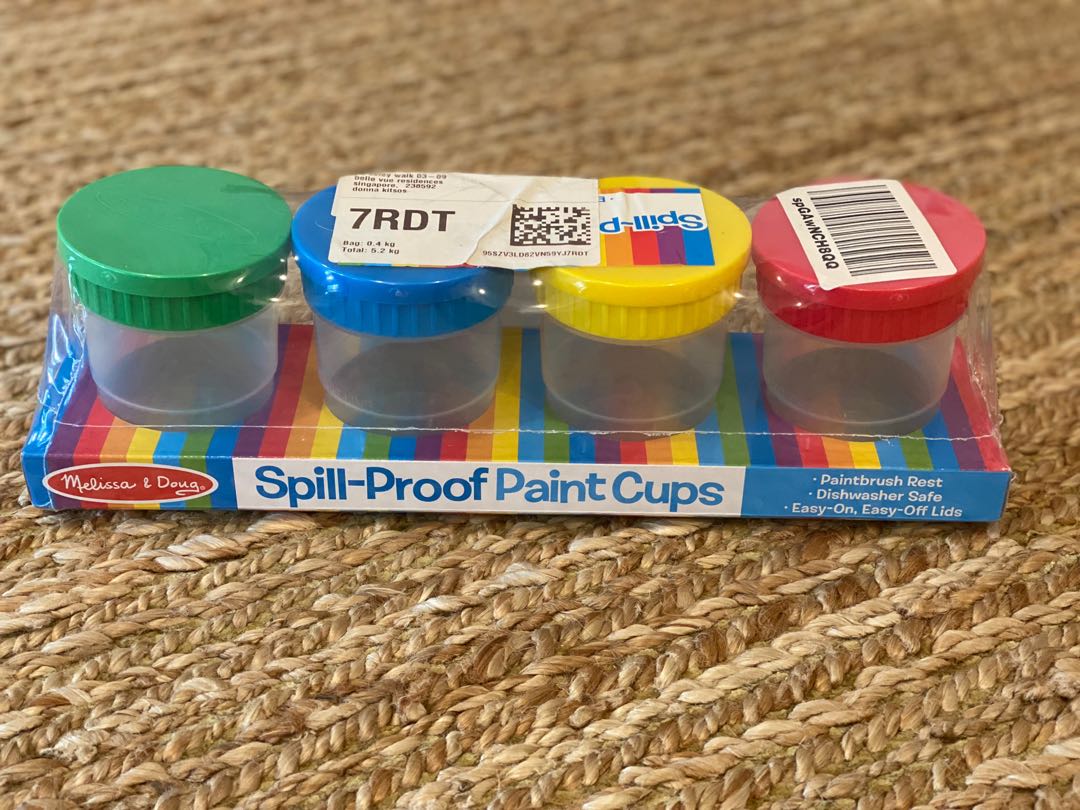 Melissa & Doug Spill-Proof Paint Cups