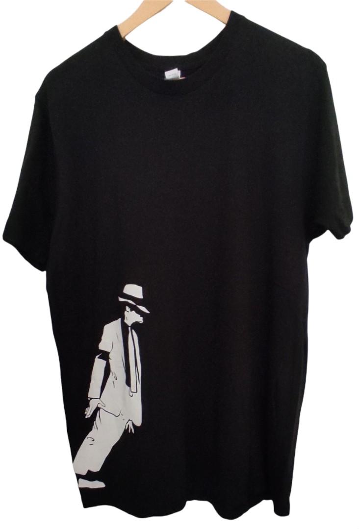 Michael Jackson tshirt (Category: Tshirts & Polo Shirts ) located in Paranaque City. Submitted by 05.11minimalist (Listing ID 1123626048, Image 1). Description: Micheal Jackson design Tultex hard tag tshirt. Size L on tag. Unused. Washed, then stored. In excellent condition..