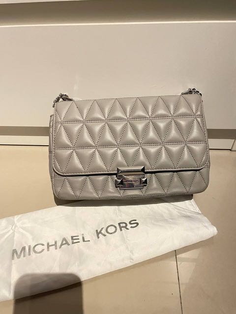Michael kors large sloan quilted bag cheap