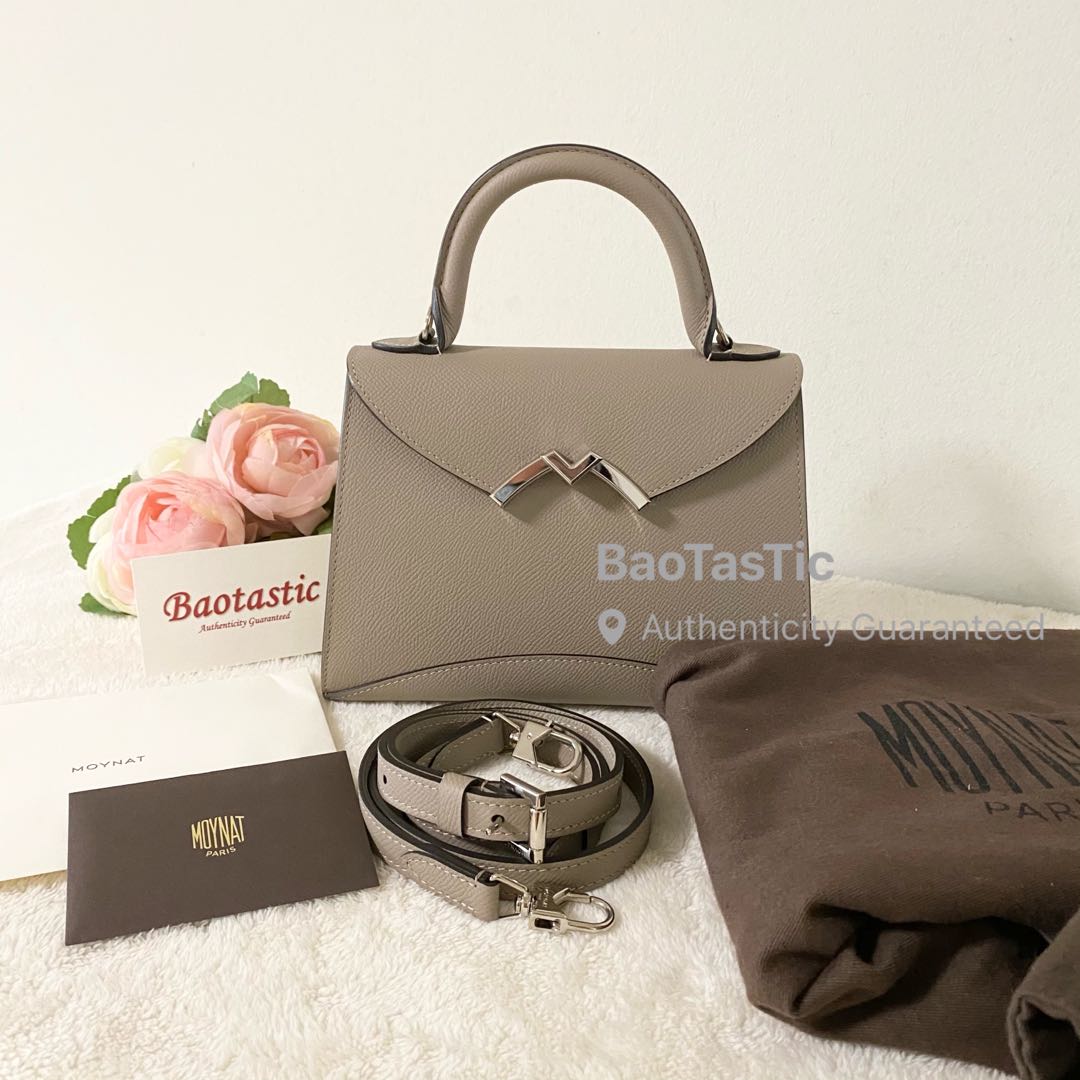 Moynat Gabrielle BB Tourterelle, Luxury, Bags & Wallets on Carousell