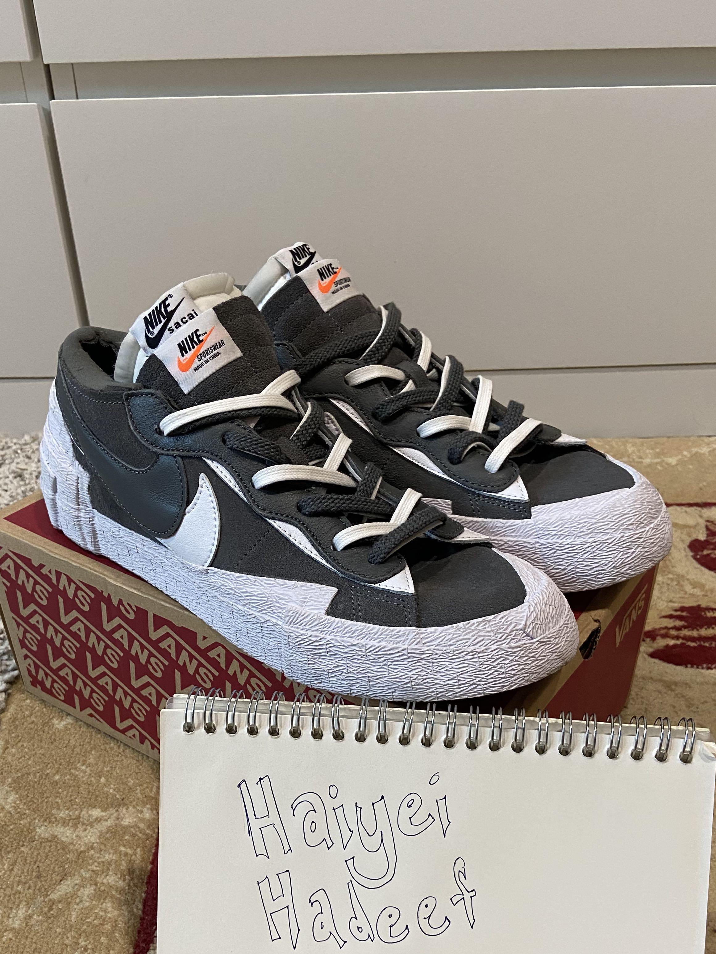Sacai blazer sales wolf grey