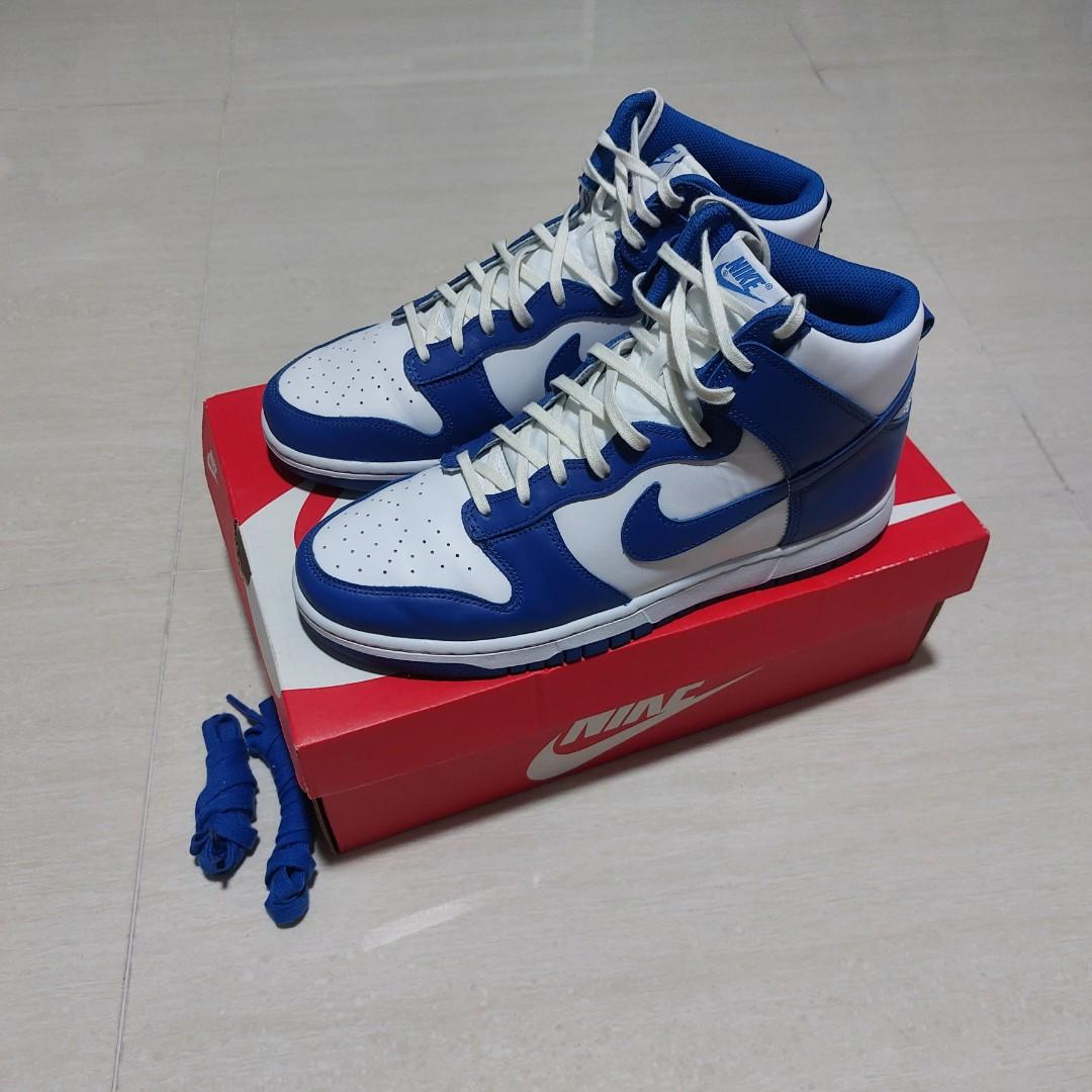 Nike W Nike Dunk Hi SP WHITE/VARSITY PURPLE (100) | WoodWood.com