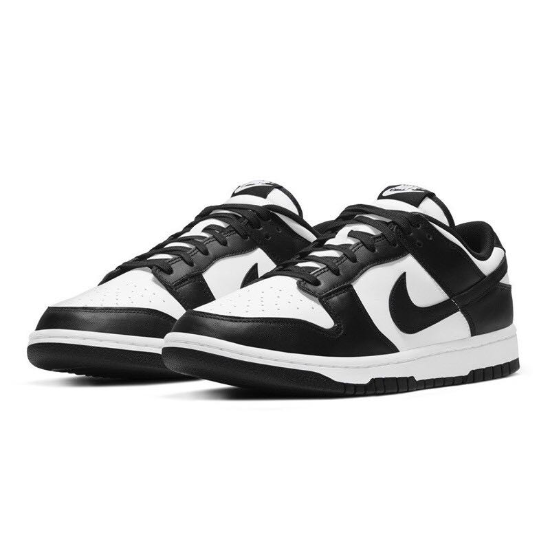 NIKE DUNK LOW(GS)_CW1590-100 white black 女黑白熊貓US4Y（23cm