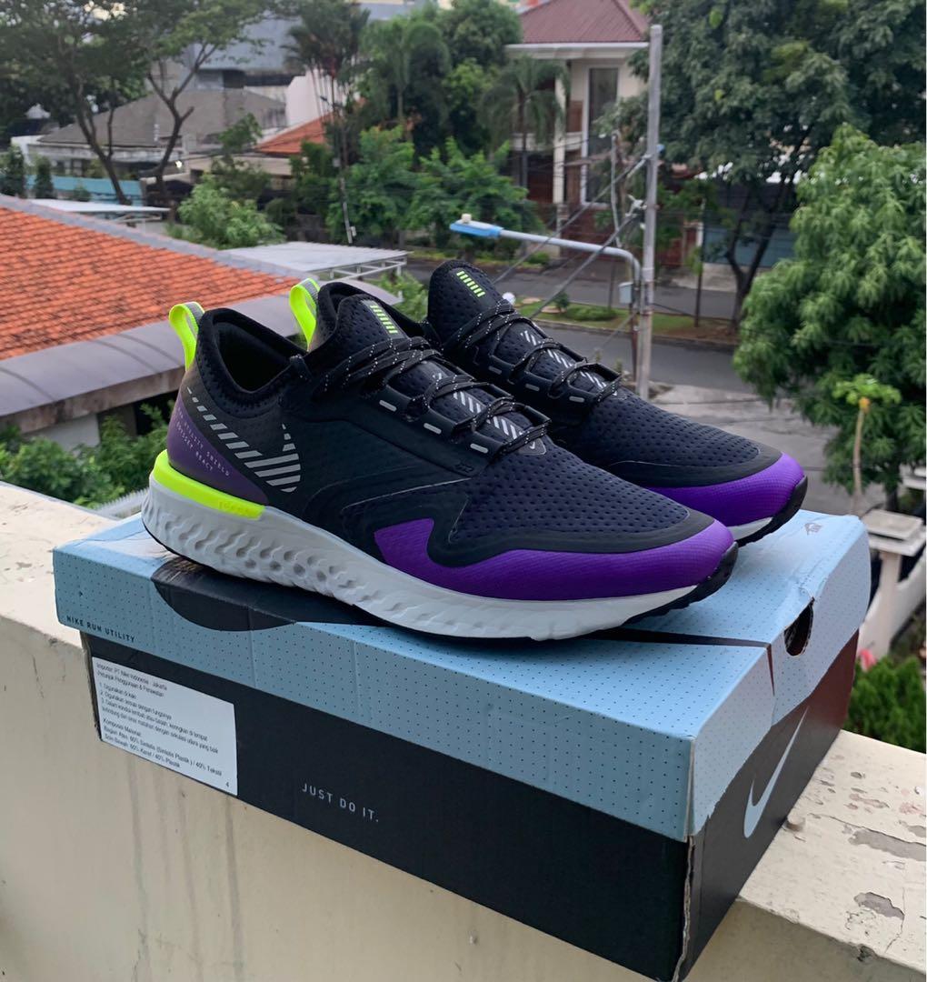 Nike odyssey react shield 2 purple clearance