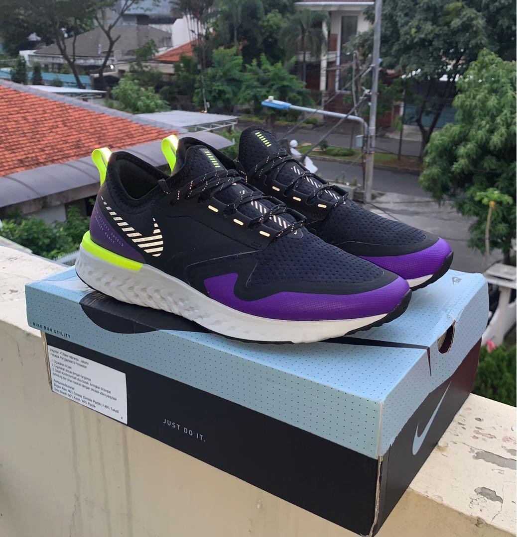 nike odyssey react shield 2 purple