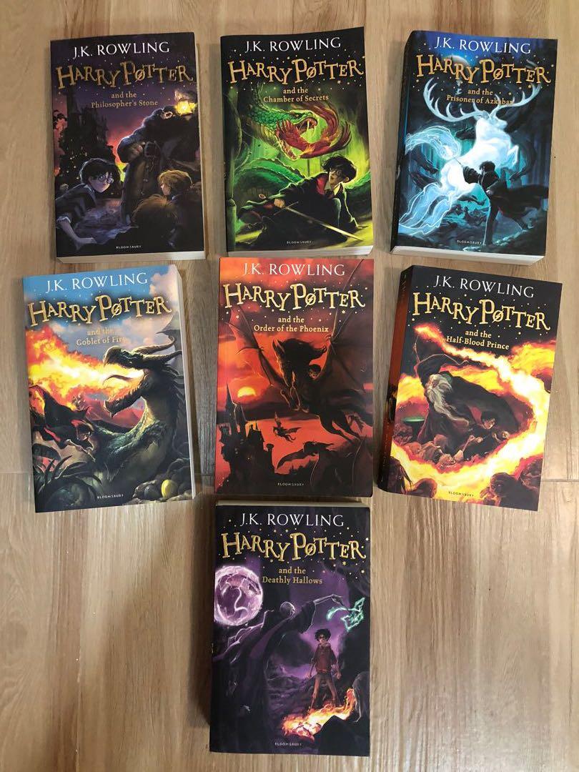 7 books 2025 of harry potter