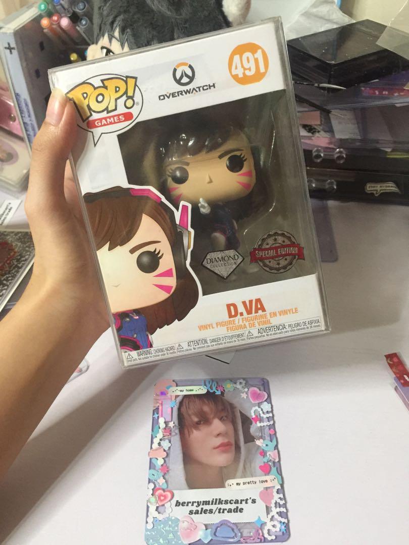 Overwatch d.va funko pop (Category: Designer & Blind Box Toys) located in Mandaluyong City. Submitted by mydearberry (Listing ID 1123521173, Image 1). Description: Selling d.va funko pop Good as new with boss protector mop gcash or cod via lalamove mod lalamove ggx lbc or grab express.
