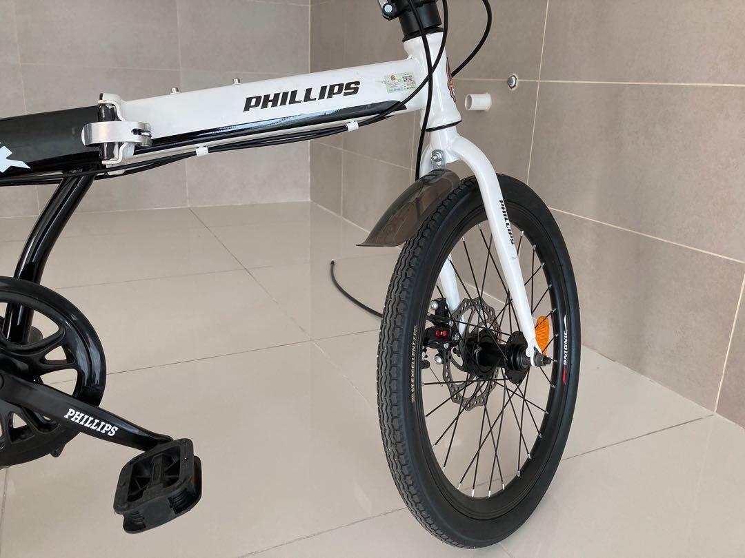 Phillips top folding bicycle