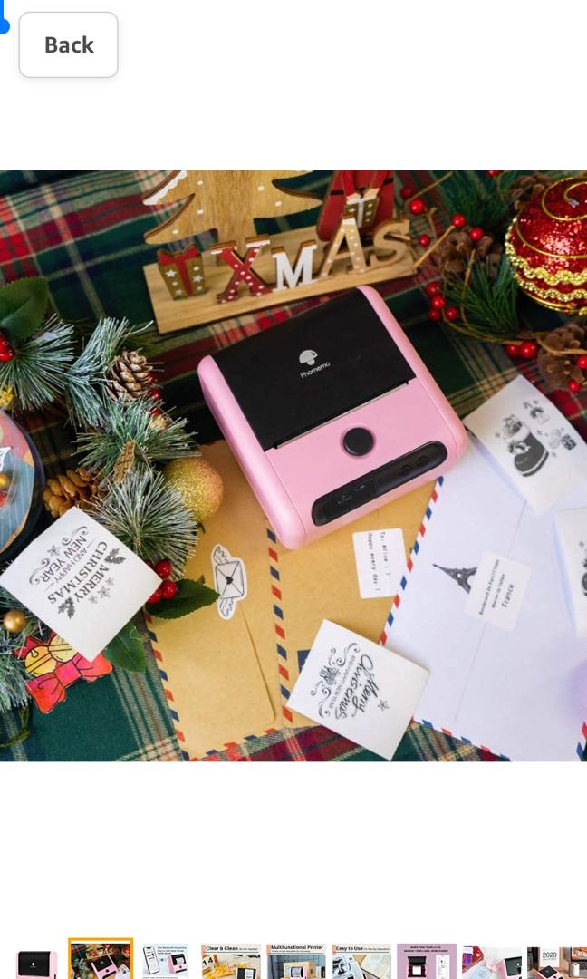 Phomemo M200 Label Maker - Cube WiFi Bluetooth Thermal Label Printer 3 ...