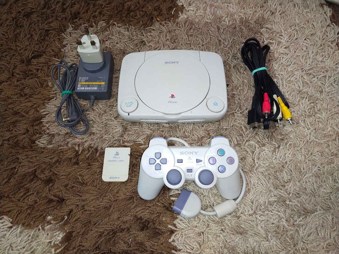 Playstation 1 PS1 Slim Scph - 102, Video Gaming, Gaming Accessories ...