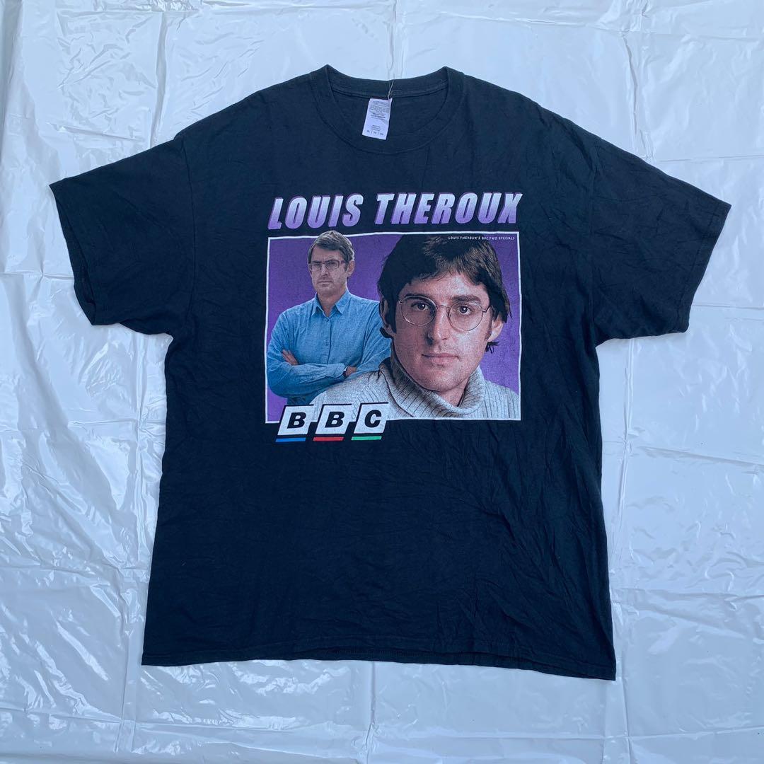 PO BBC NEWS DIRECTOR LOUIS THEROUX BLACK T SHIRT XL UNISEX Men s Fashion Tops Sets Tshirts Polo Shirts on Carousell