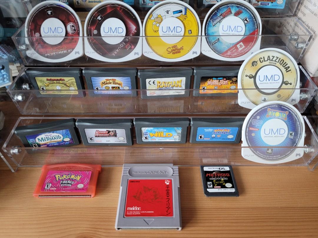 PSP / DS / Gameboy Advance GBA Cartridge Games, Video Gaming, Video Games,  Others on Carousell