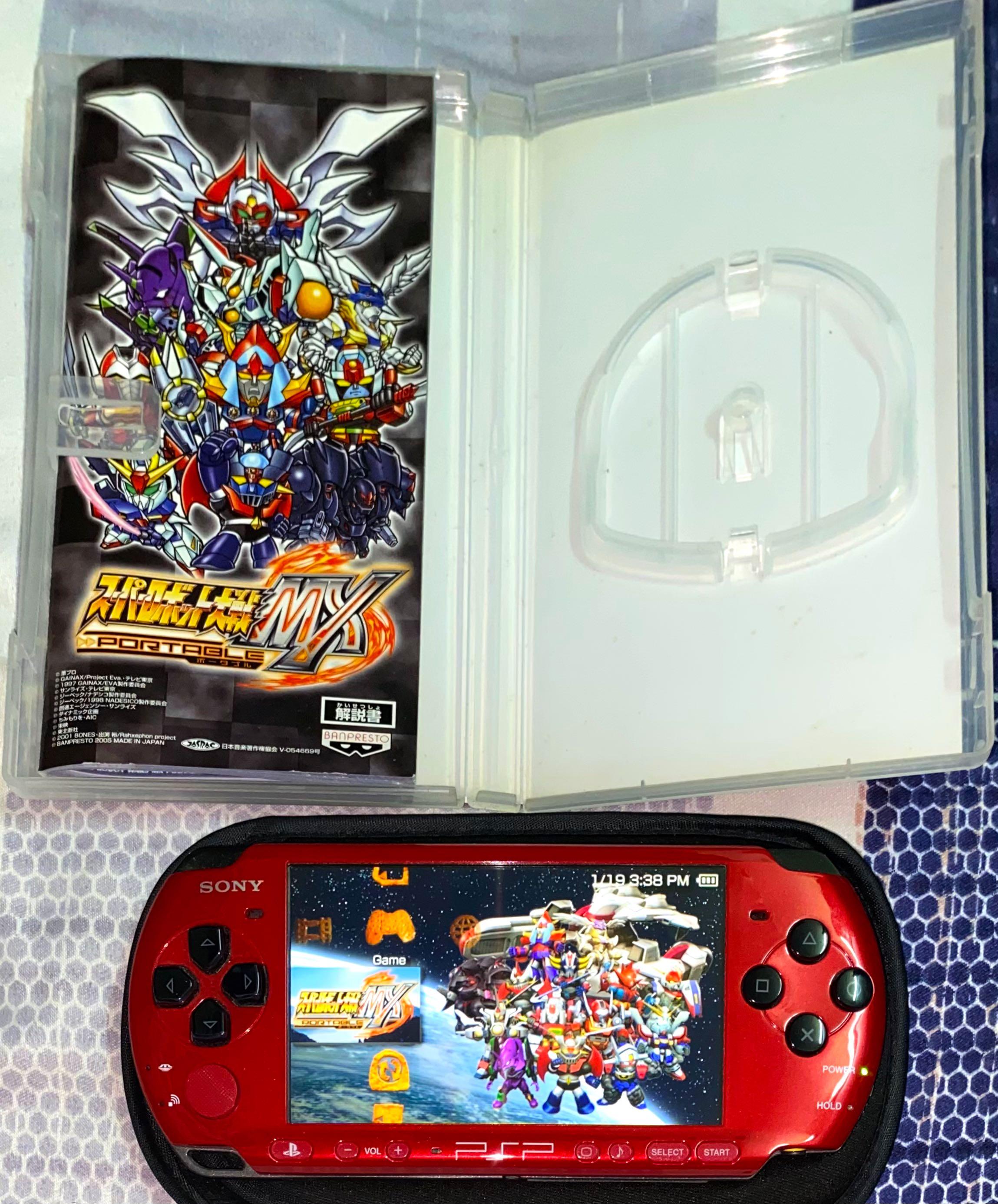 PSP Game, SUPER ROBOT WARS PORTABLE MX ( Japanese Version.) IN GOOD  CONDITION & 💯% WORKS 😄👍🏻., 電子遊戲, 電子遊戲, PlayStation - Carousell