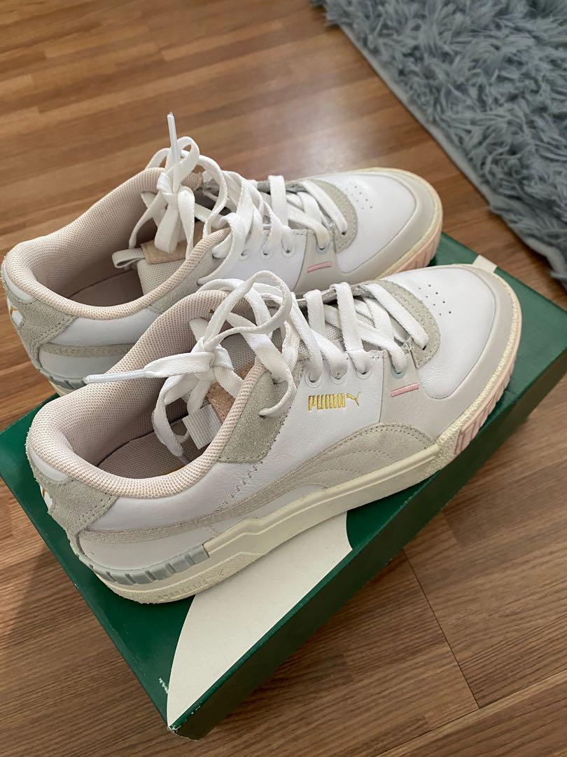 Puma Cali White Marshmallow Women s Fashion Footwear Sneakers