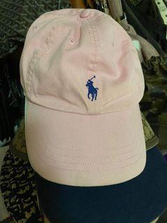 Ralph lauren pink baseball cap