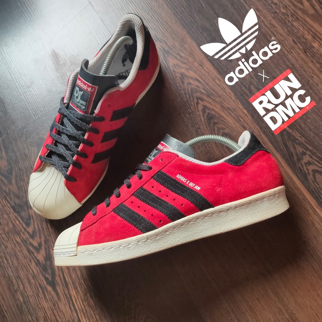 Investere Bevidst Alcatraz Island RARE adidas® ORIGINALS SUPERSTAR 80s x Def Jam SHOES, Men's Fashion,  Footwear, Sneakers on Carousell