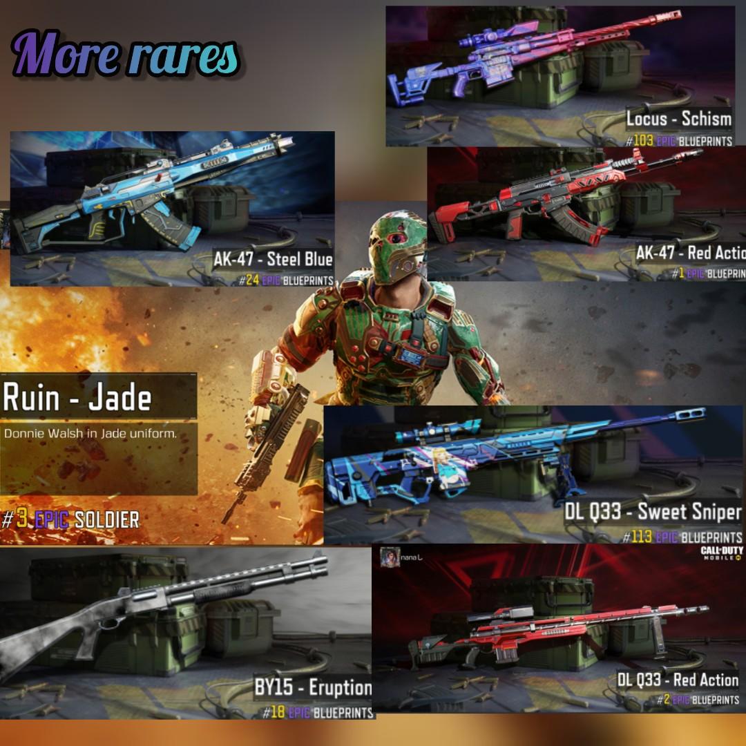 Rare Codm account 5Legends, Video Gaming, Gaming Accessories, Game