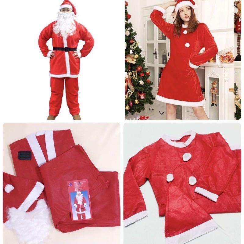 Matching santa and outlet mrs claus costumes