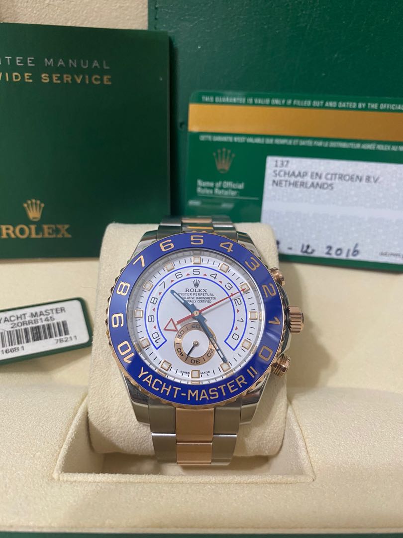 Rolex Yatch Master II, Luxury, Watches on Carousell
