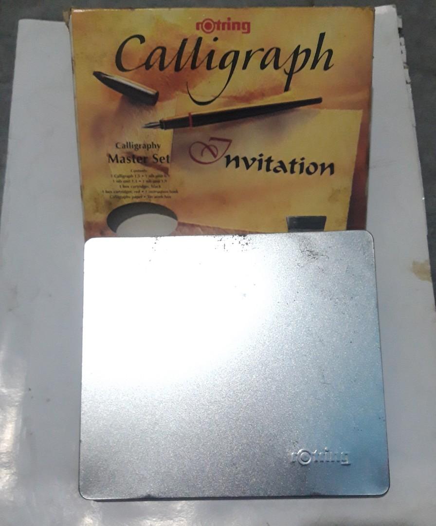 Rotring Calligraphy Master Set, Buku & Alat Tulis, Alat Tulis di Carousell