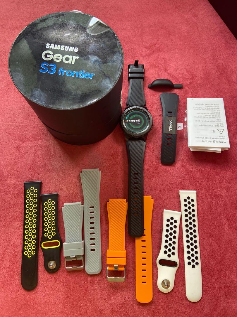 Samsung Gear S3 Frontier, Mobile Phones \u0026 Gadgets, Wearables \u0026 Smart  Watches on Carousell