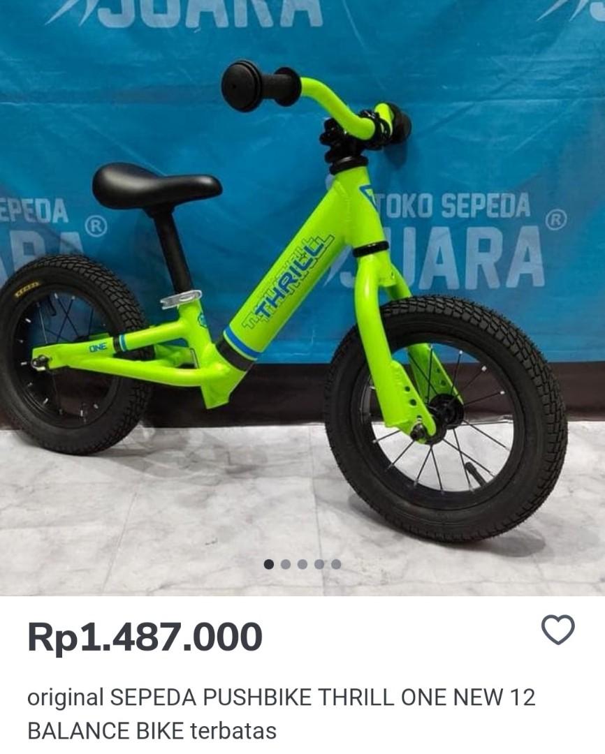 Push discount bike thrill
