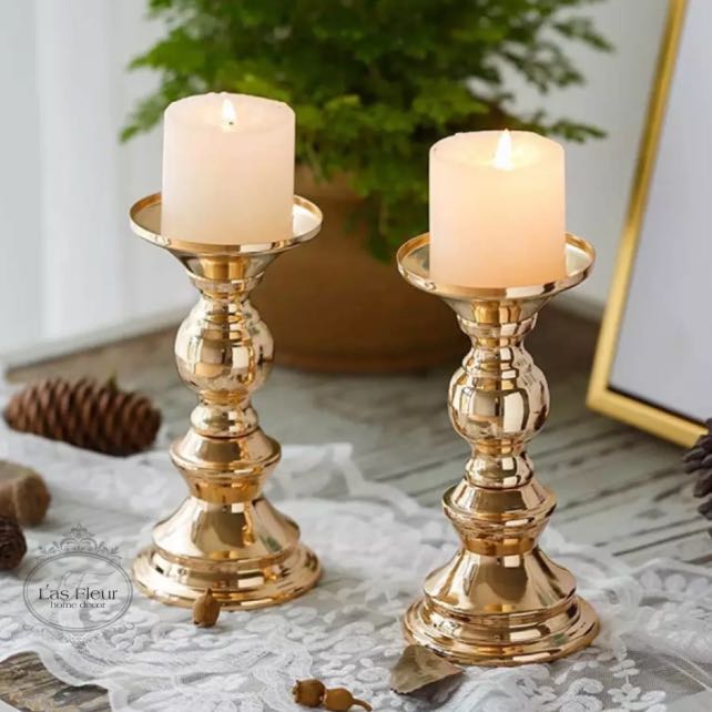Gold online candle stand