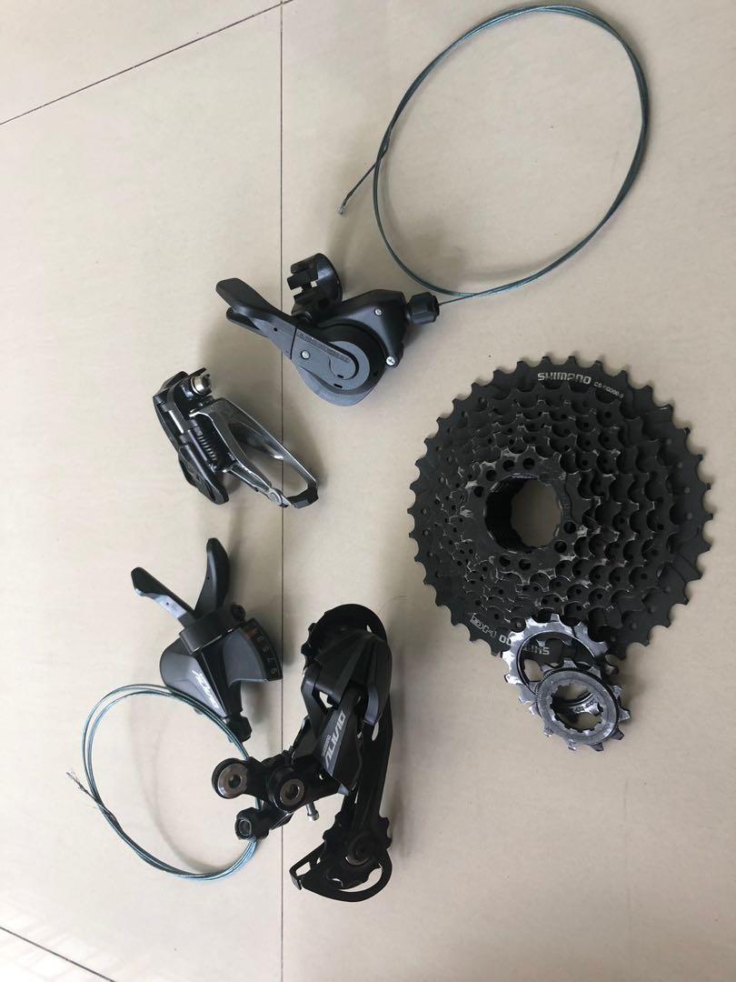 Shimano alivio store 3x9 groupset price