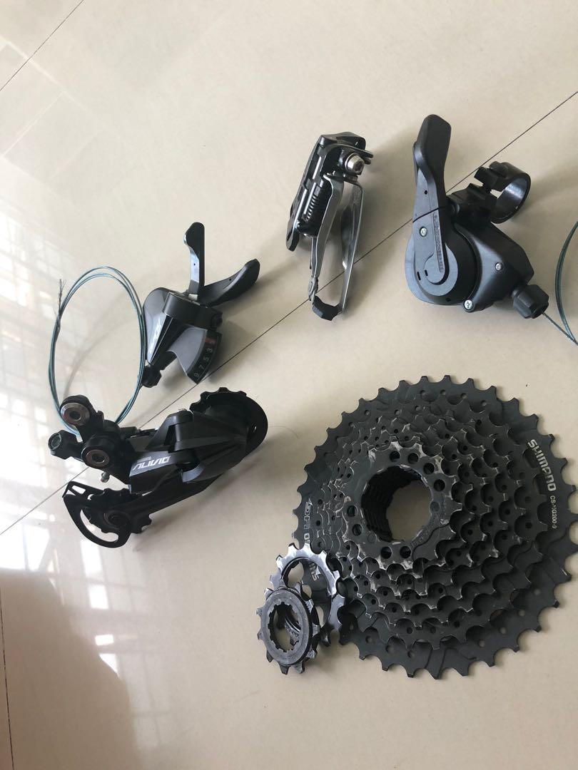 Shimano alivio hotsell 3x9 groupset