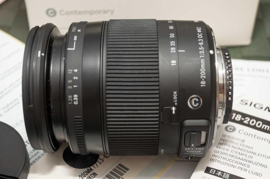 Sigma 18-200mm F3.5-6.3 DC Macro OS HSM | C (Nikon Ｍount), 攝影