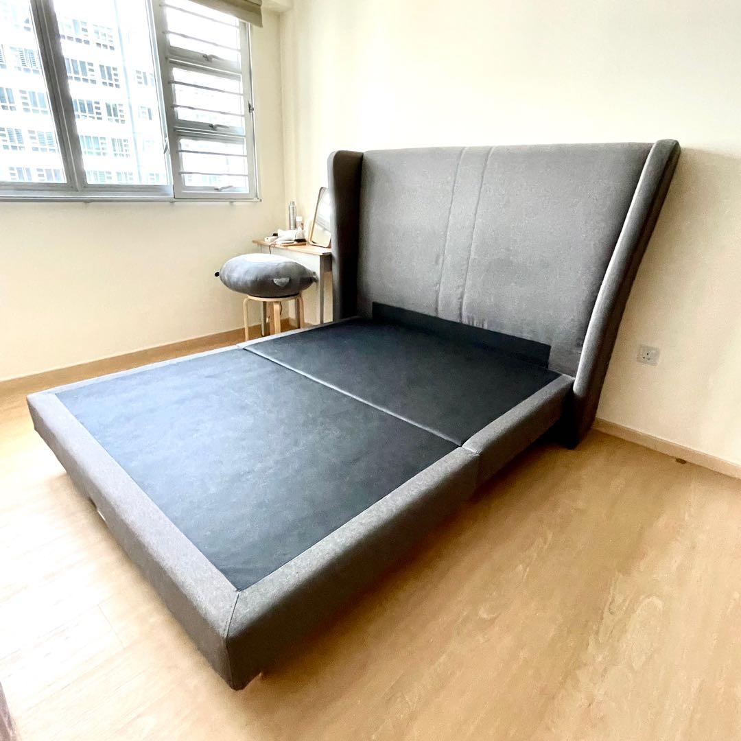 Slumberland Queen Size Bed Frame, Furniture & Home Living, Furniture