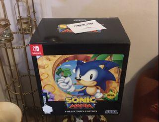 Sonic Mania collectors edition
