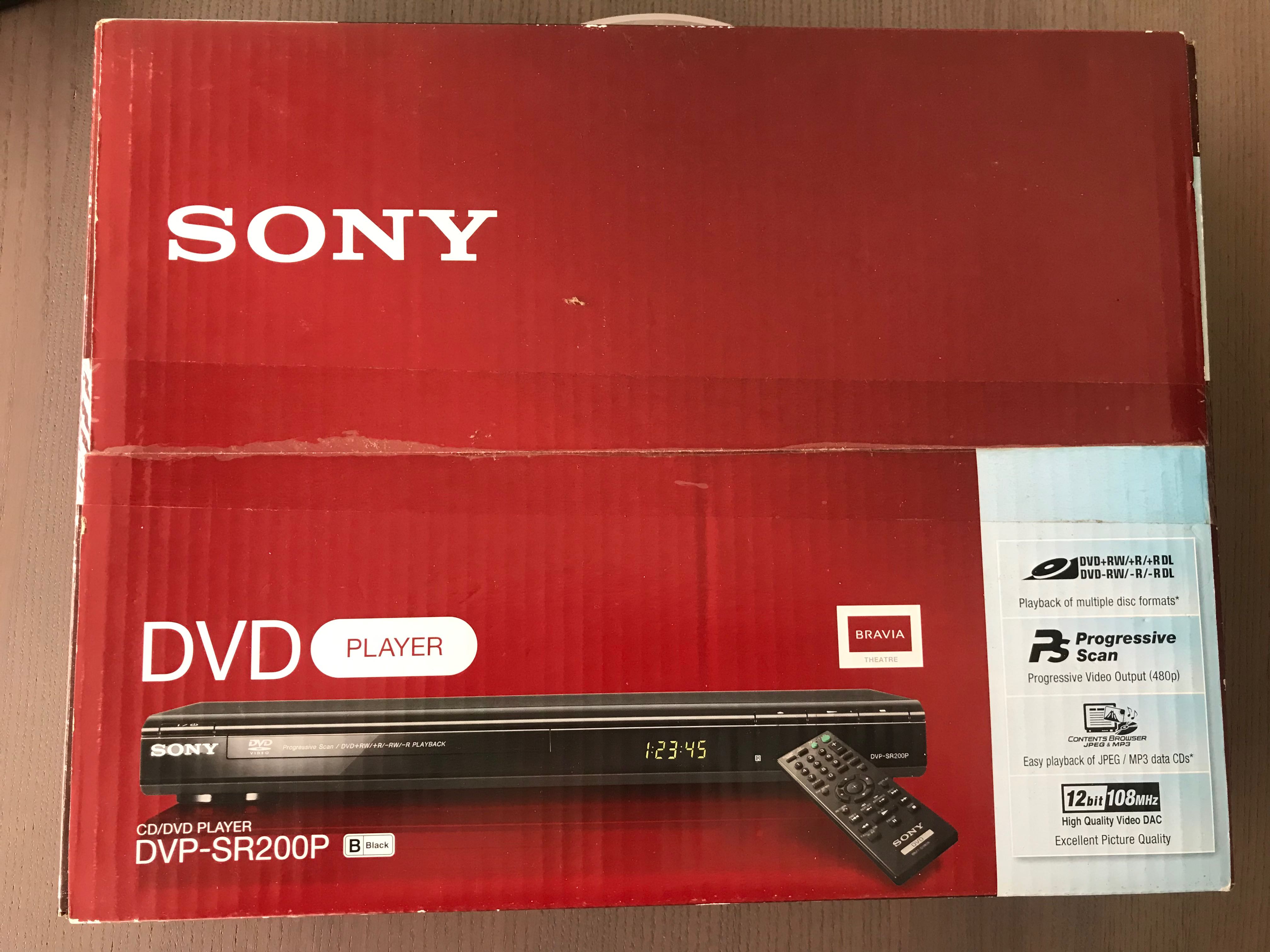 Sony DVD Player, TV & Home Appliances, TV & Entertainment, BluRay