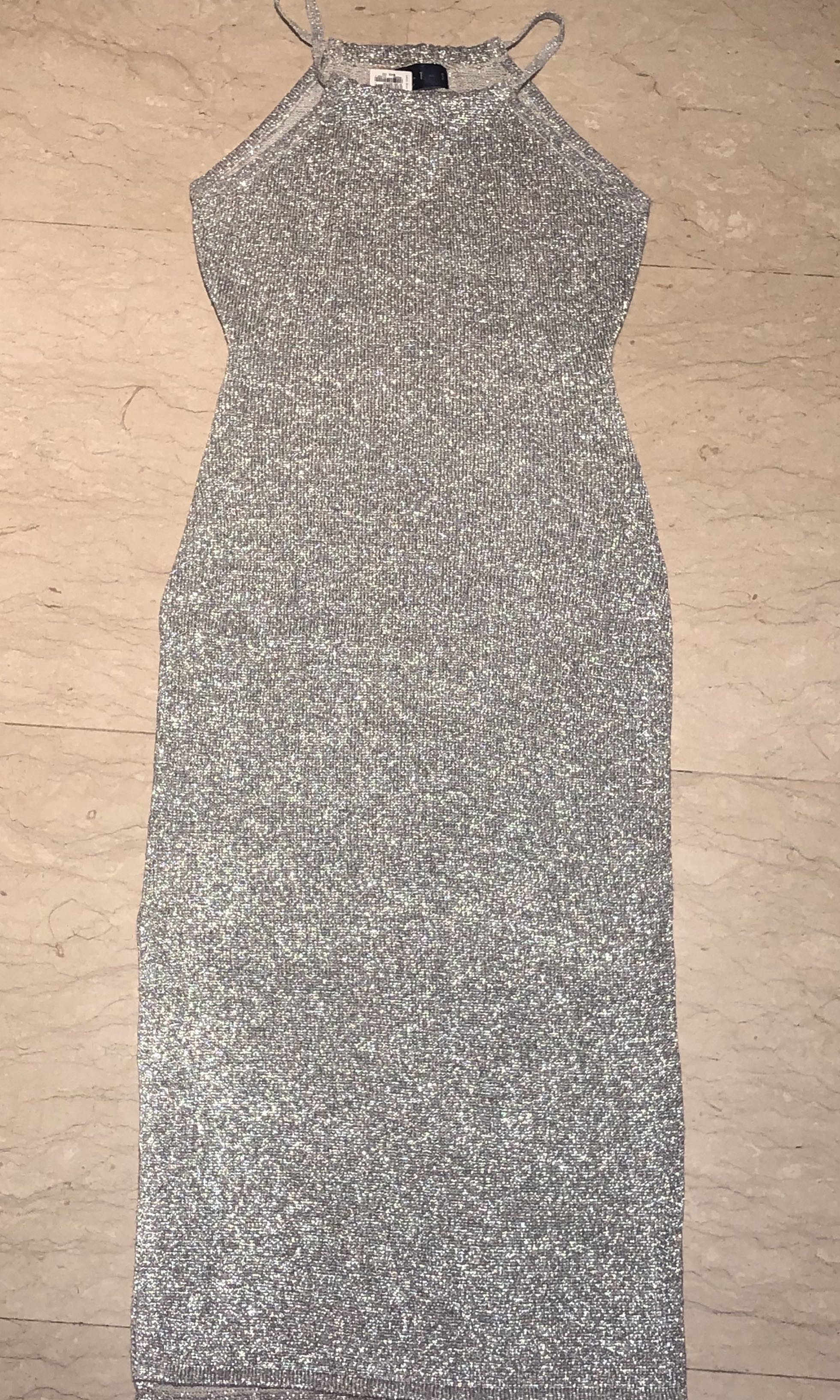 silver bodycon