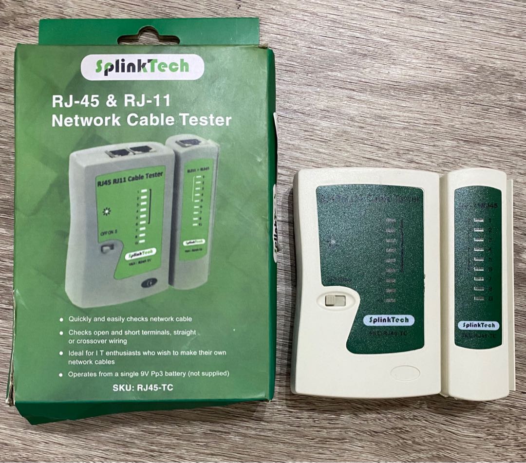 Splinktech Safekom RJ45 CAT7 Cat6e CAT6 Cat5e Cat5 Cat 5e RJ11 RJ12