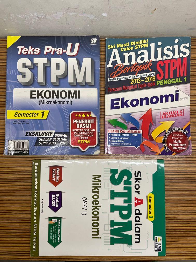 Stpm Ekonomi Sem 1 Mikroekonomi Textbooks On Carousell