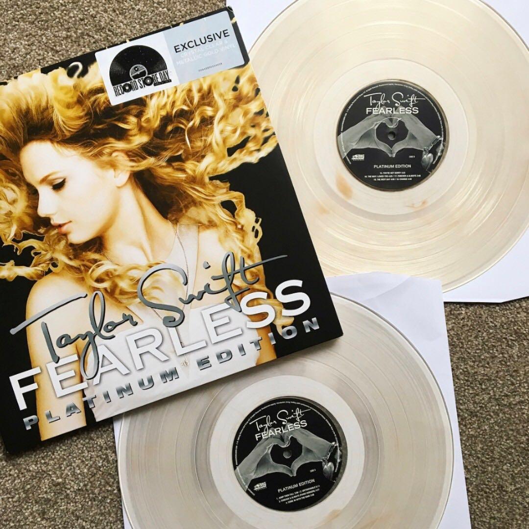 期限切れ Fearless (Taylor´s Version) 直筆サイン入りCD