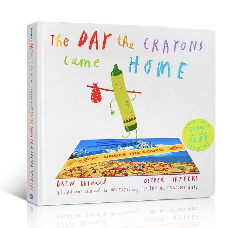 The day the crayons came home board book, Hobbies & Toys, Books